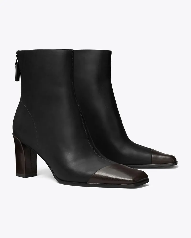Tory Burch Asymmetrische Stiefelette mit Zehenkappe Perfect