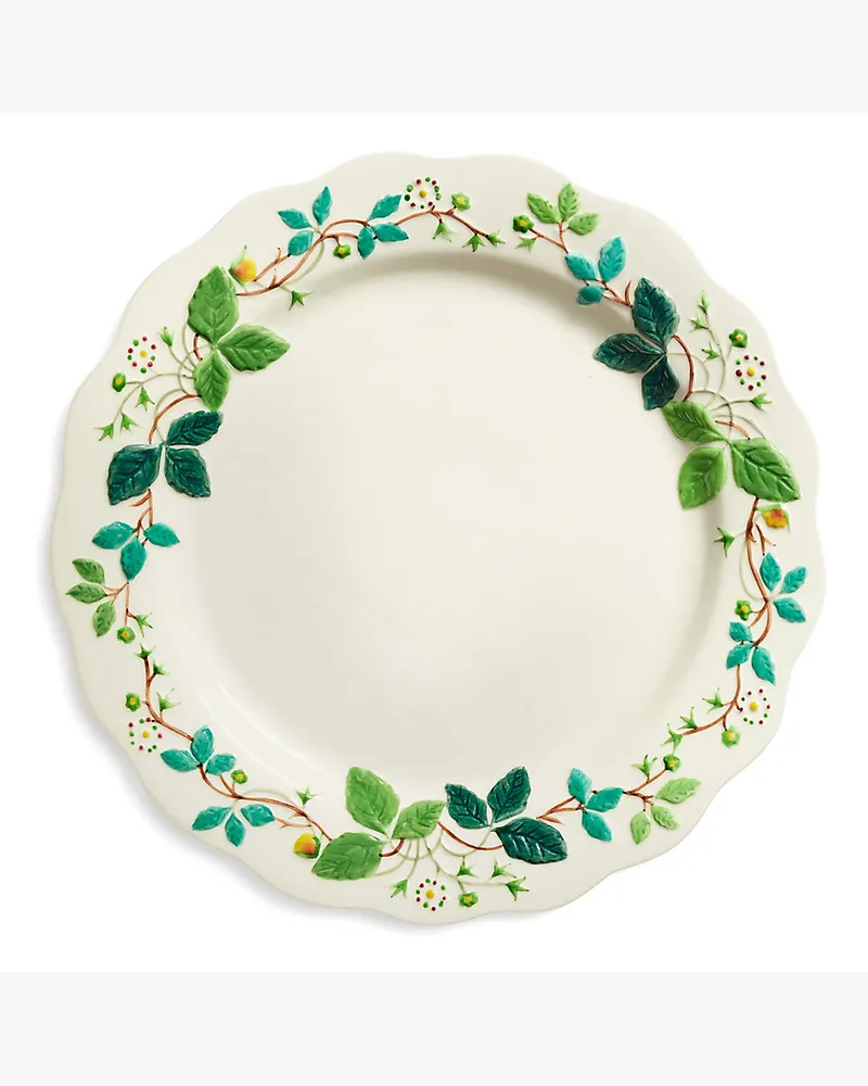 Tory Burch Embossed Flower Dinner Plate, Set Of 2 
