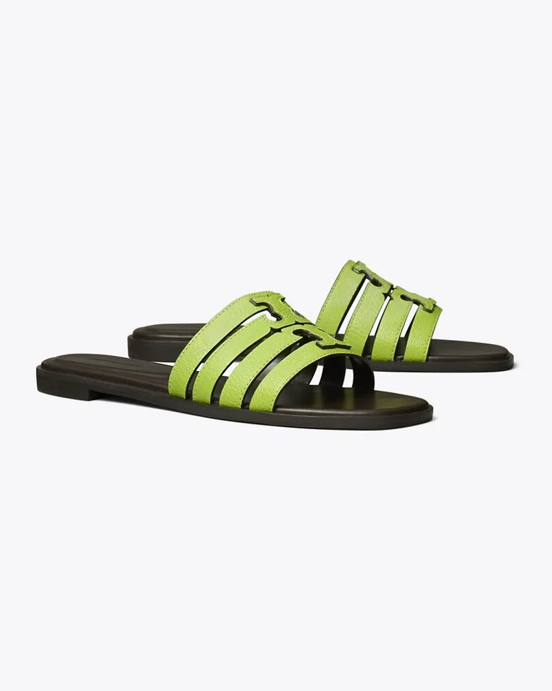 Tory Burch Damen Ines Riemchen-Slide Light