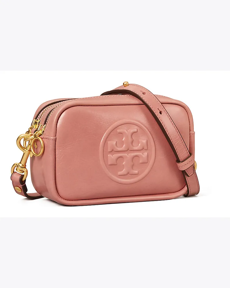 Tory Burch Glänzende Perry Mini Bag In 3d-Optik 