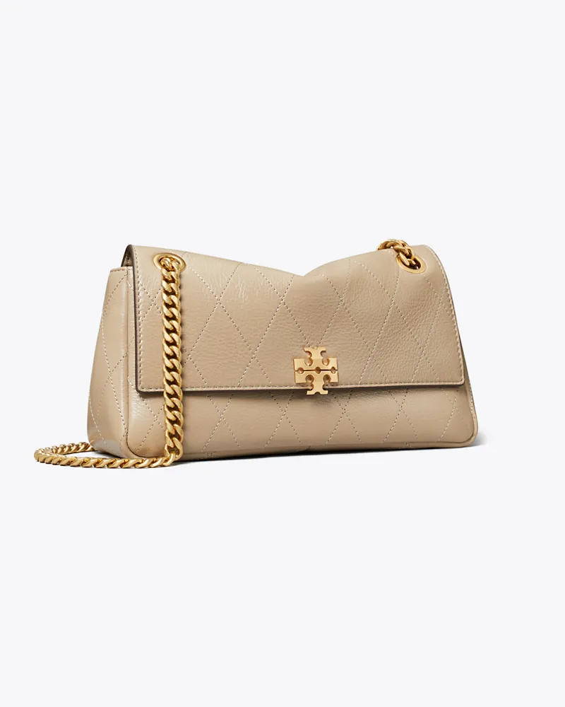 Tory Burch Damen Kleine gesteppte Charlie Schultertasche Soft