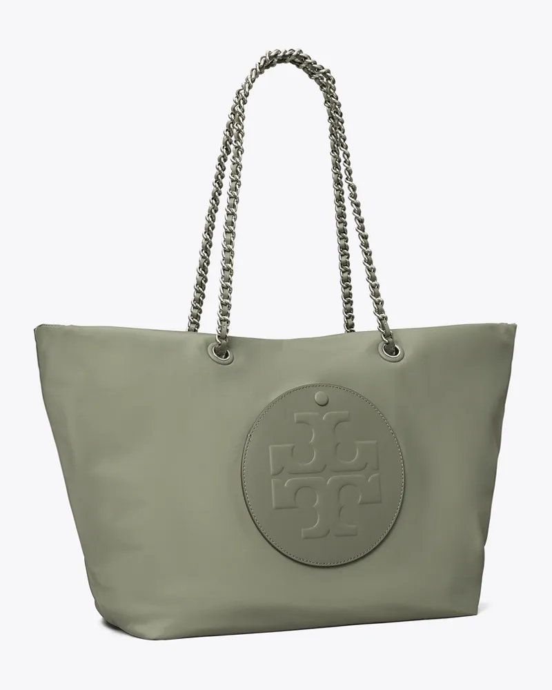 Tory Burch Damen Ella Tote Bag mit Kette Stone