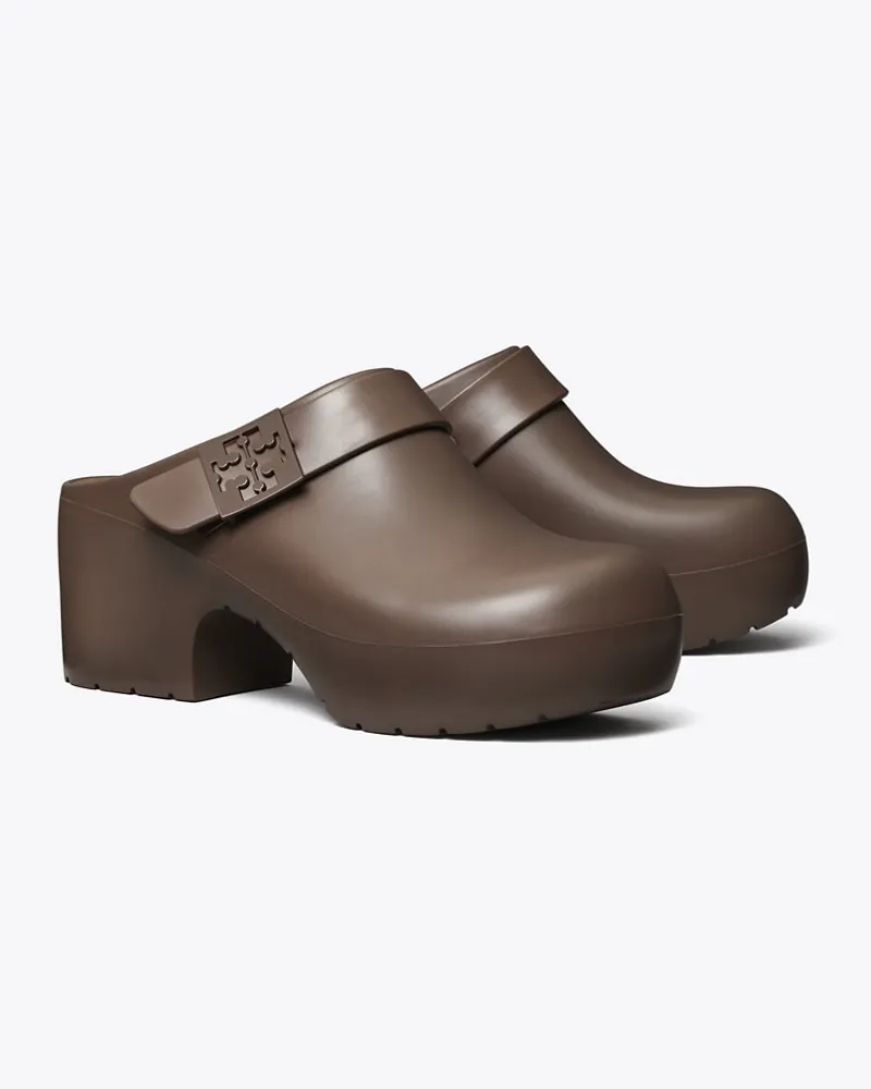 Tory Burch Damen Mellow Clog mit Plateausohle Coconut