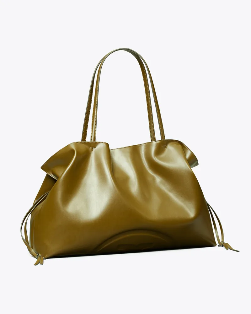 Tory Burch Damen Ella natuura™ Tote Bag mit Kordelzug Dark