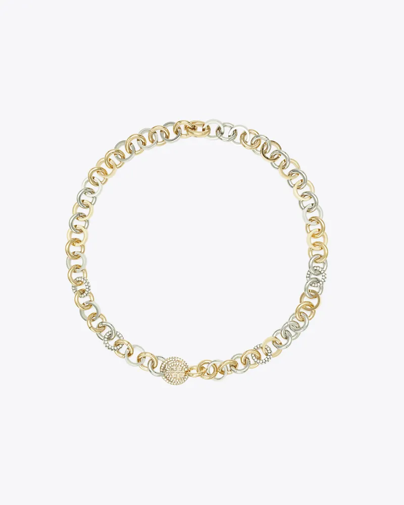 Tory Burch Damen Miller Pavé-Halskette Tory