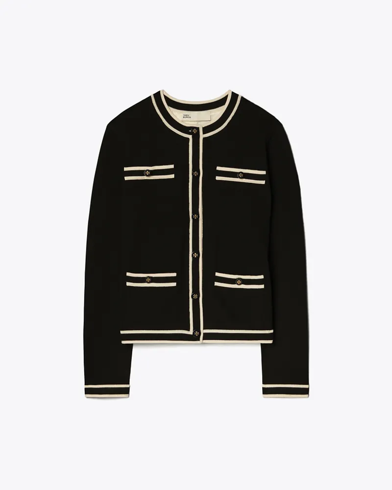 Tory Burch Damen Kendra Cardigan Black