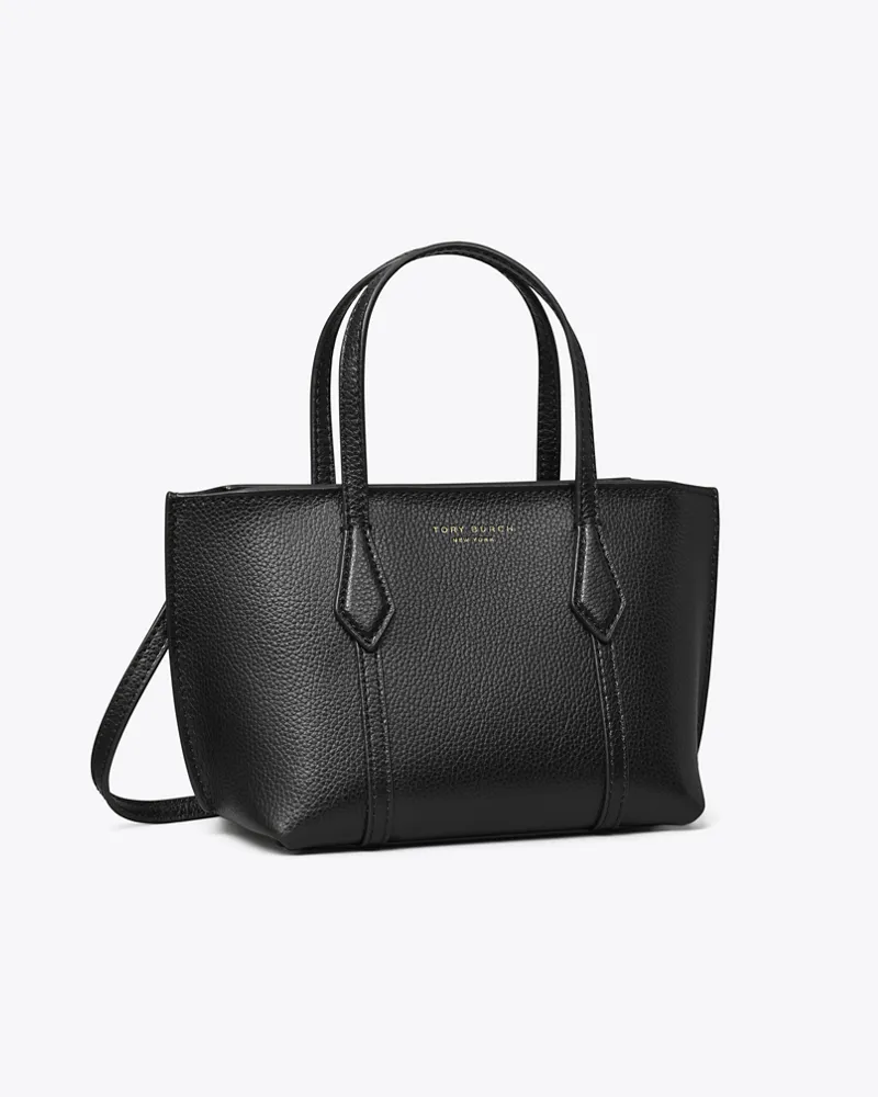 Tory Burch Damen Mini Perry Tote Bag Black