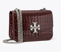 Damen Kleine Eleanor Schultertasche mit Krokoprägung