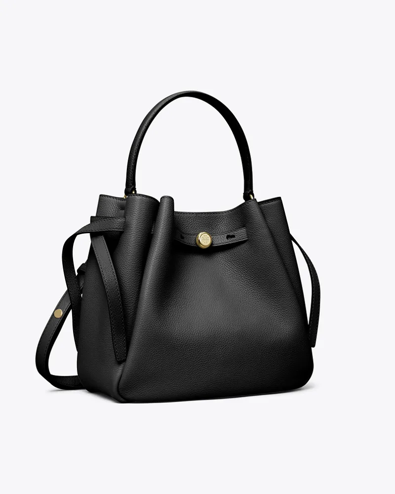 Tory Burch Damen Romy Bucket Bag Black