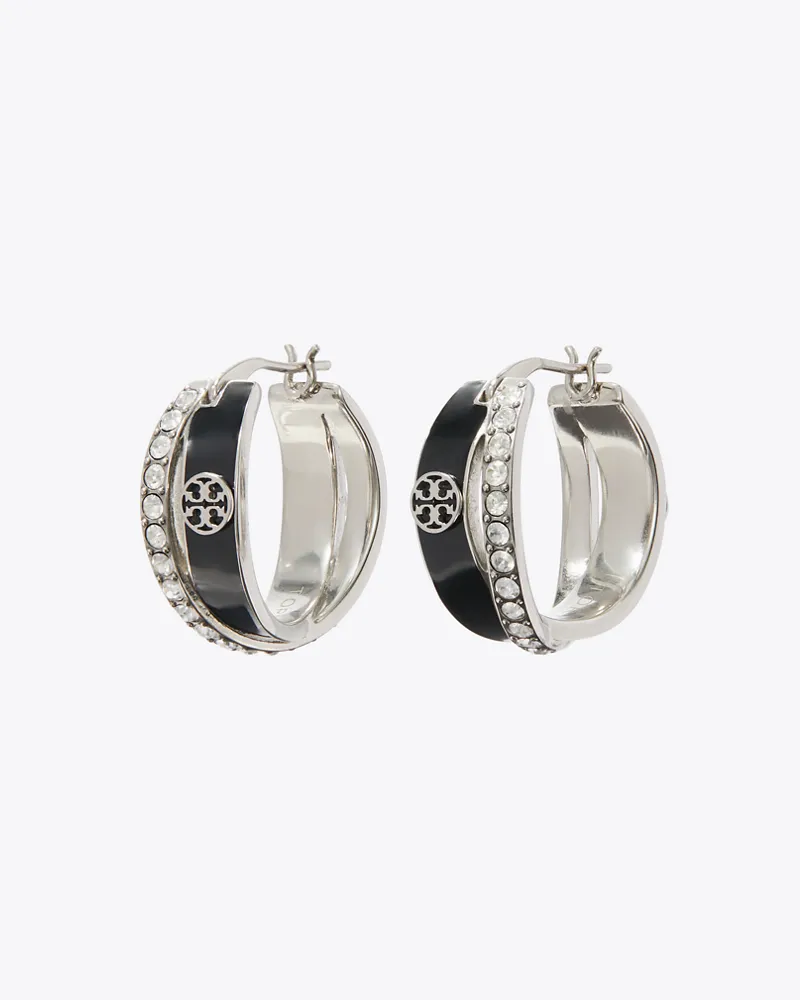 Tory Burch Icon Doppelcreolen aus Emaille Tory