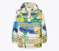Damen Nylon Half-Zip Anorak