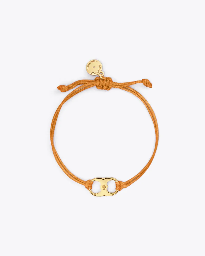 Tory Burch Damen Embrace Ambition Armband in Orange/Gold Orange