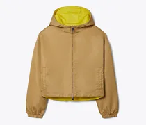 Damen Wendbare, kurze Nylonjacke