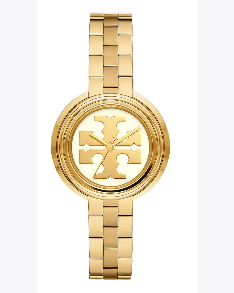 Tory Burch Miller Uhr, Gold Und Ivory, 28 mm 