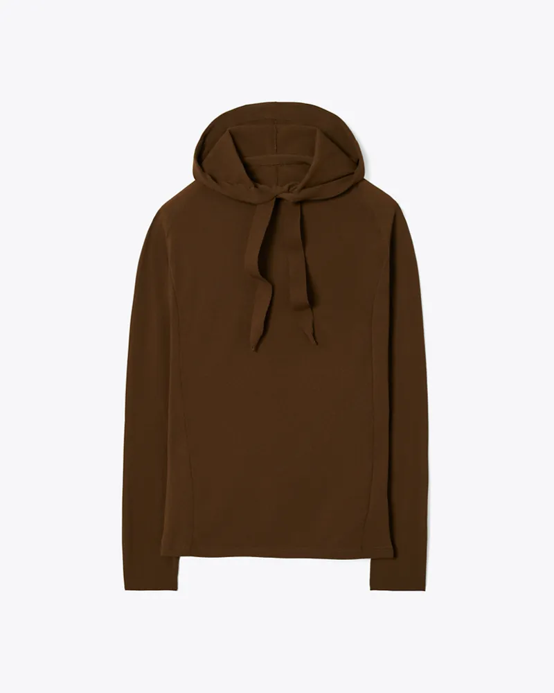 Tory Burch Damen Hoodie aus Nylon Cozy