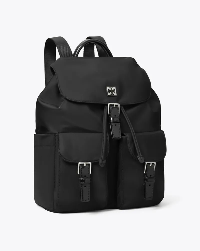 Tory Burch Damen Virginia Rucksack Black