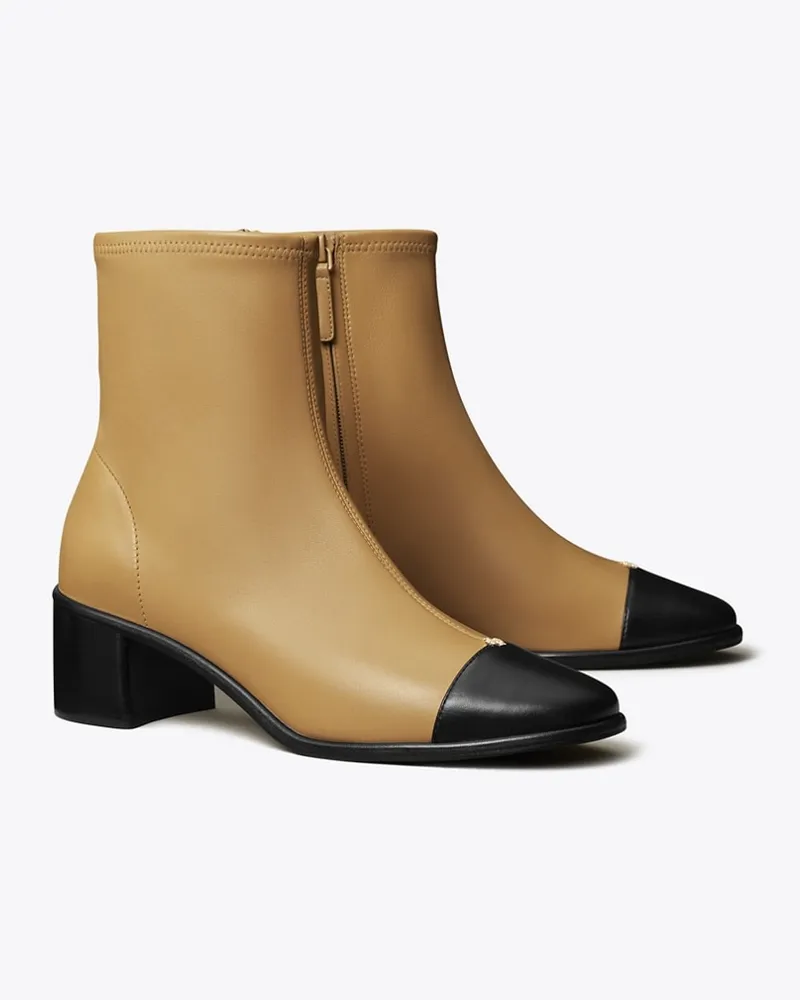Tory Burch Damen Stiefelette mit Zehenkappe und Absatz Ginger