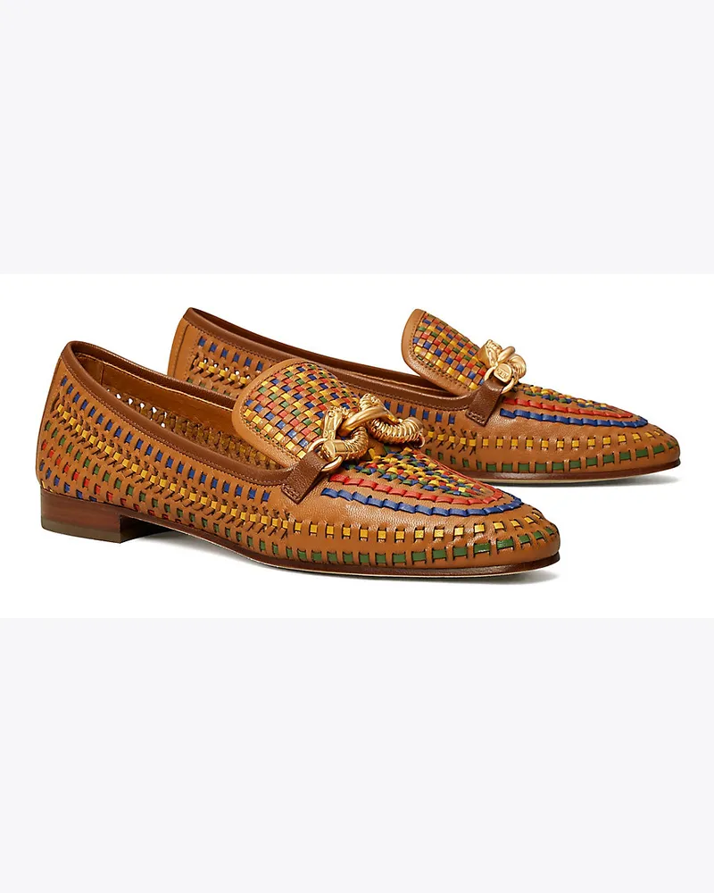 Tory Burch Gewebter Jessa Loafer Aged