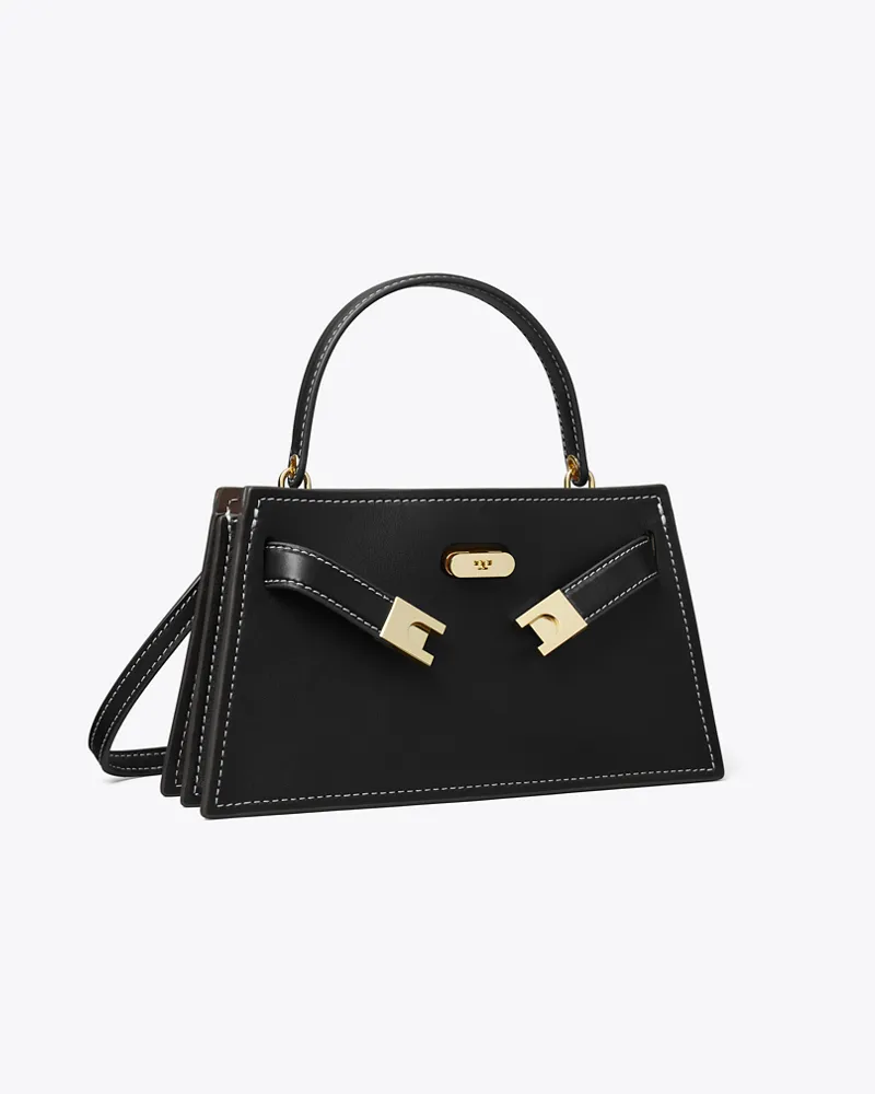 Tory Burch Damen Petite Lee Radziwill Tasche Black