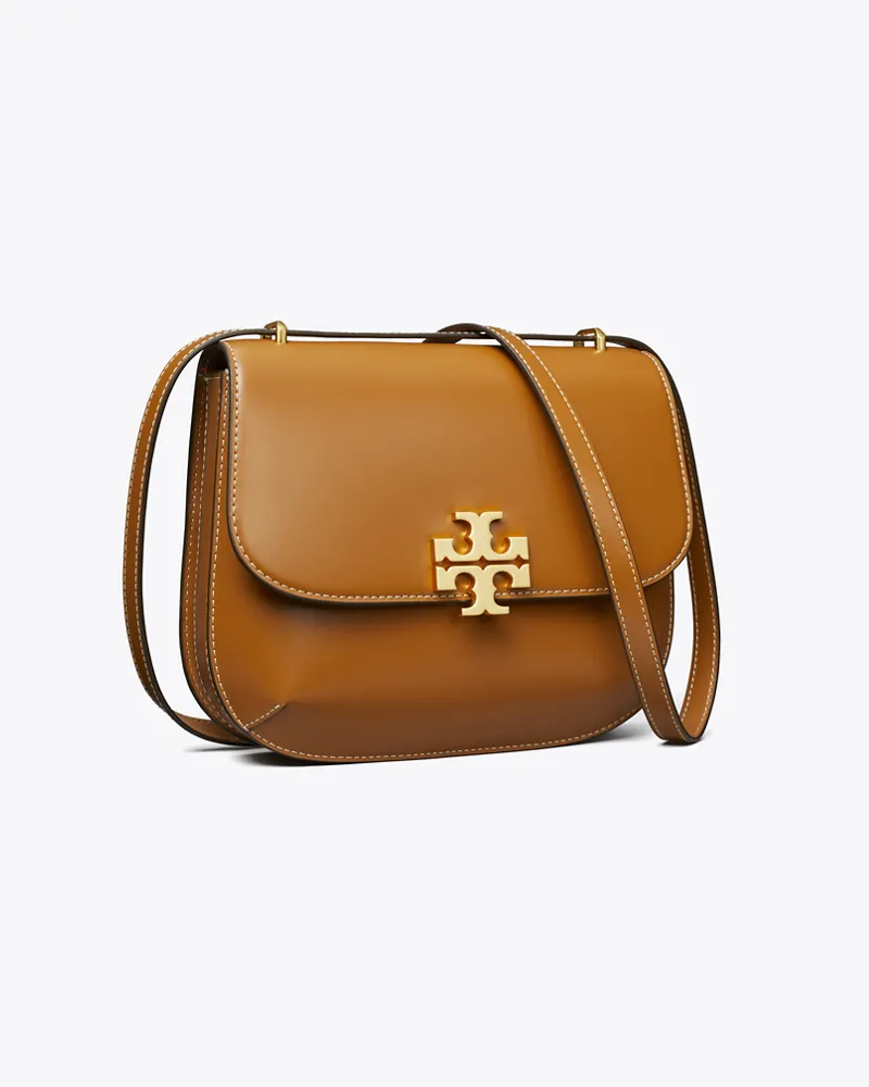 Tory Burch Damen Schmale Eleanor Satteltasche Malt