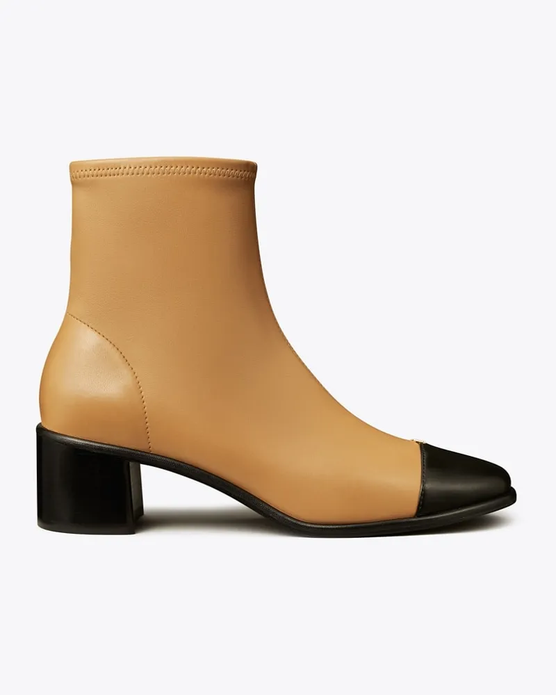 Tory Burch Stiefelette mit Zehenkappe und Absatz Ginger