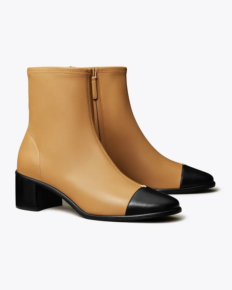 Tory Burch Stiefelette mit Zehenkappe und Absatz Ginger