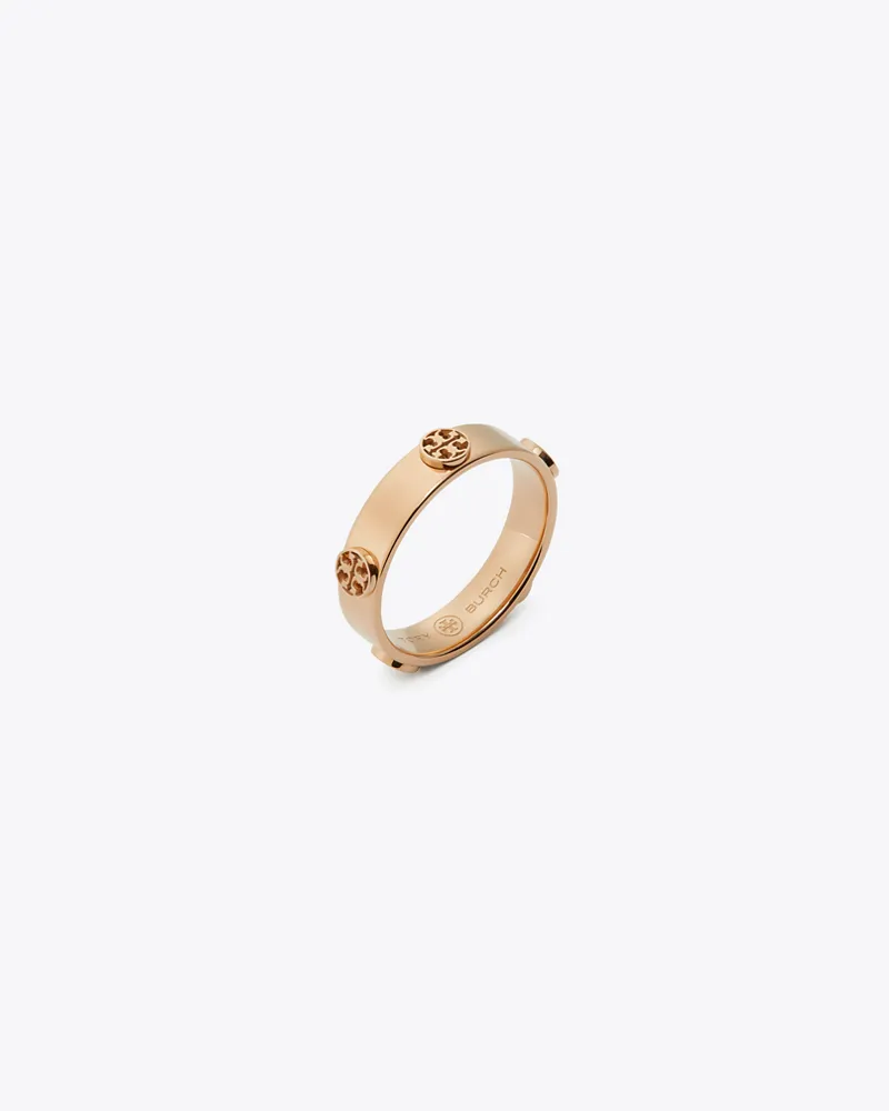 Tory Burch Damen Miller Nietenring in Pink Rose