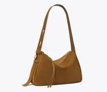 Damen Romy Schultertasche aus Wildleder
