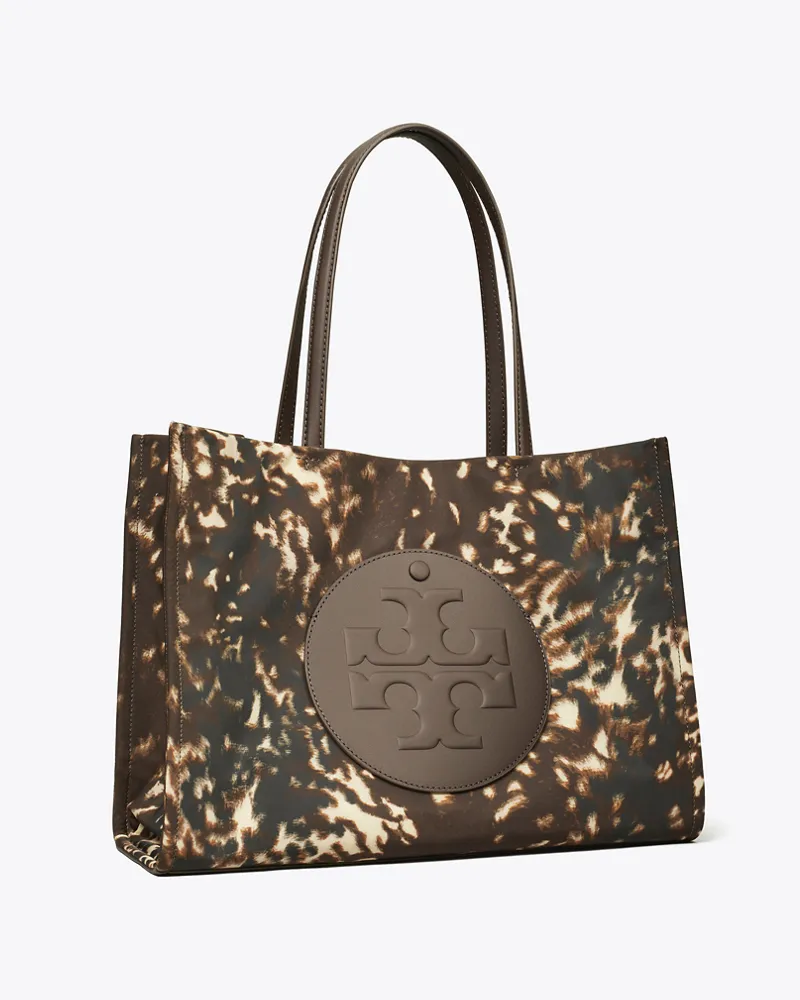Tory Burch Damen Kleine bedruckte Ella Tote Bag aus Nylon Fall