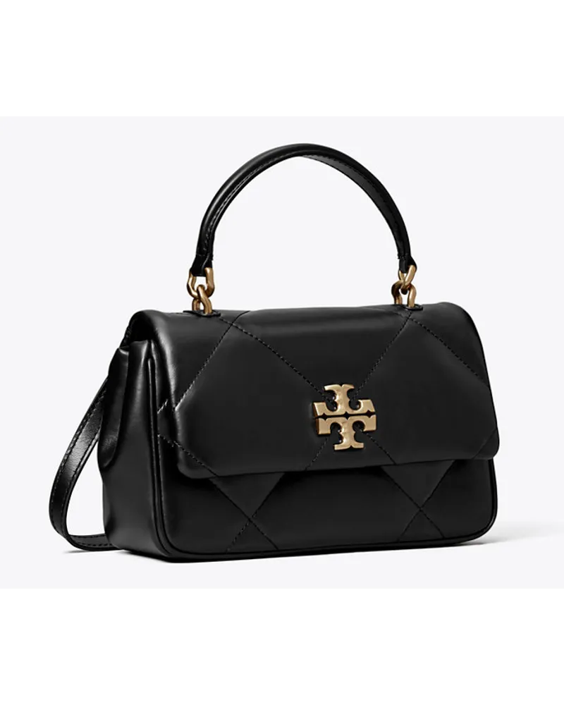 Tory Burch Kira Diamond Quilt Top-Handle Black