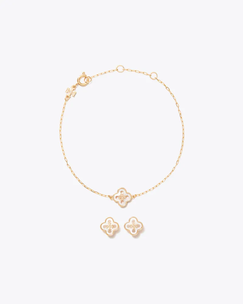 Tory Burch Forget Me Not Geschenkset mit Armband und Ohrringen Tory