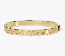 Damen Icon Scharnierarmreif mit T-Monogramm
