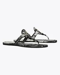 Tory Burch Miller Printed Patent Sandal Cat