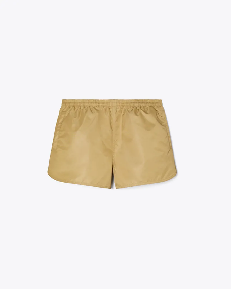 Tory Burch Damen Nylonshorts Green