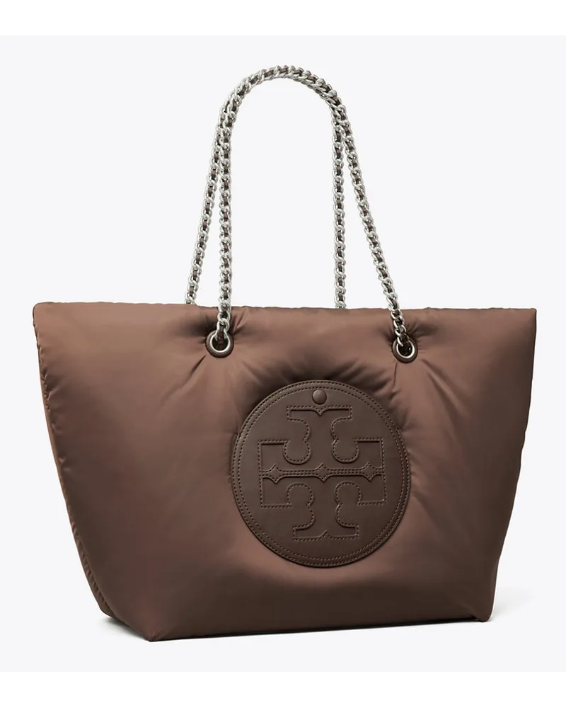 Tory Burch Ella Chain Soft Tote Tempranillo