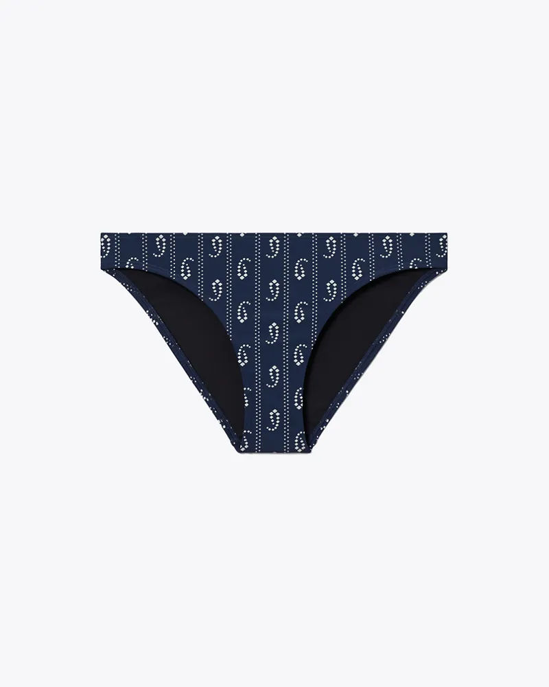 Tory Burch Damen Hipster-Bikinihöschen Blue