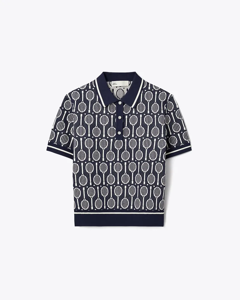 Tory Burch Tech Knit Polo Tory