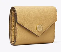 Damen Kleine, strukturierte Geldbörse im Kuvert-Stil