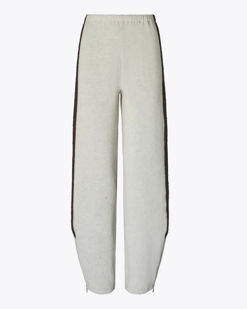 Tory Burch Damen Jogginghose aus japanischem Jersey Ivory