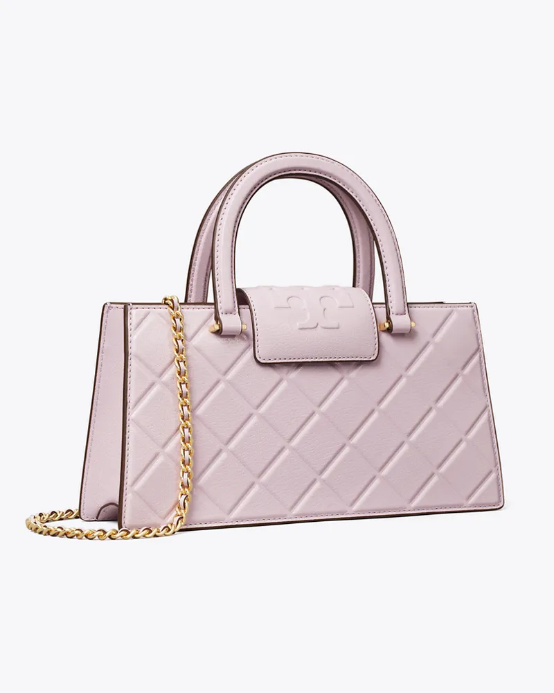 Tory Burch Damen Fleming Tote im Querformat Pale