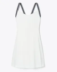 Tory Burch Performance Jersey Cross-Back Tennis Dress Snow