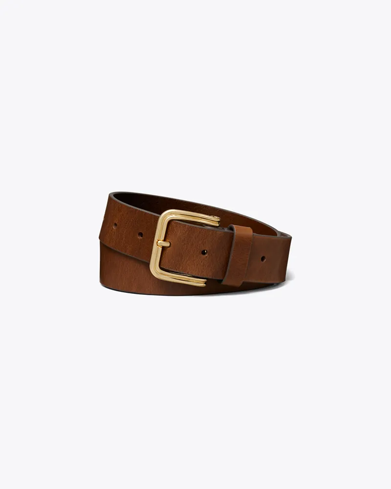Tory Burch Schnallengürtel mit Doppeldraht Brown