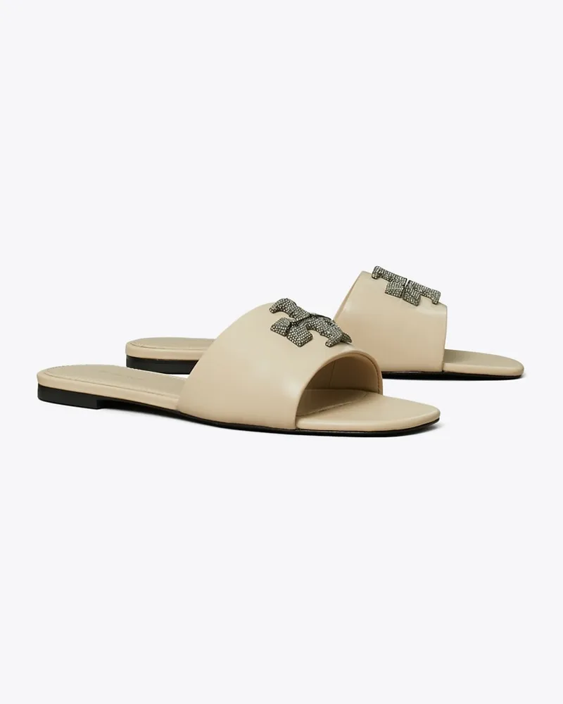 Tory Burch Damen Eleanor Pavé Slide Stone