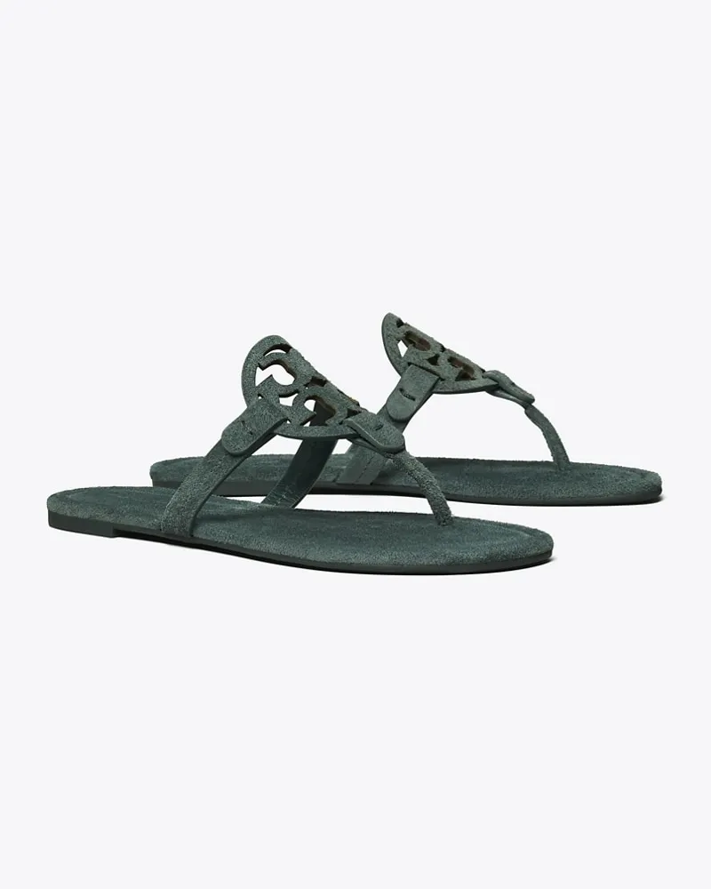 Tory Burch Damen Miller Sandale aus Wildleder Warm