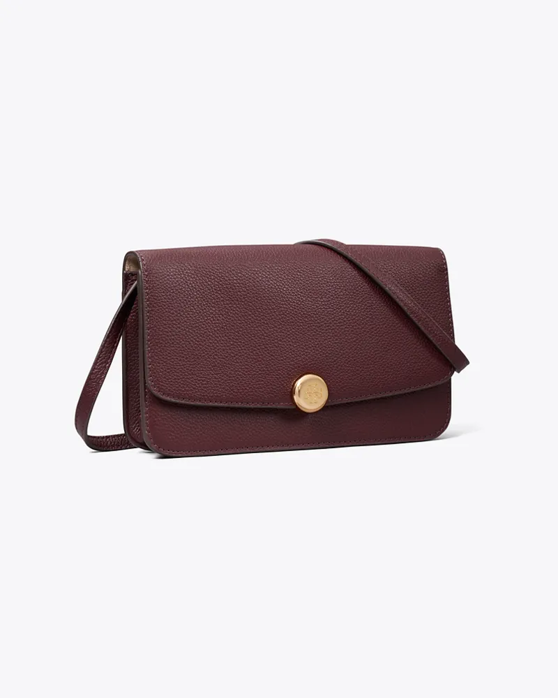 Tory Burch Romy Crossbody Bag mit Umschlag Dark