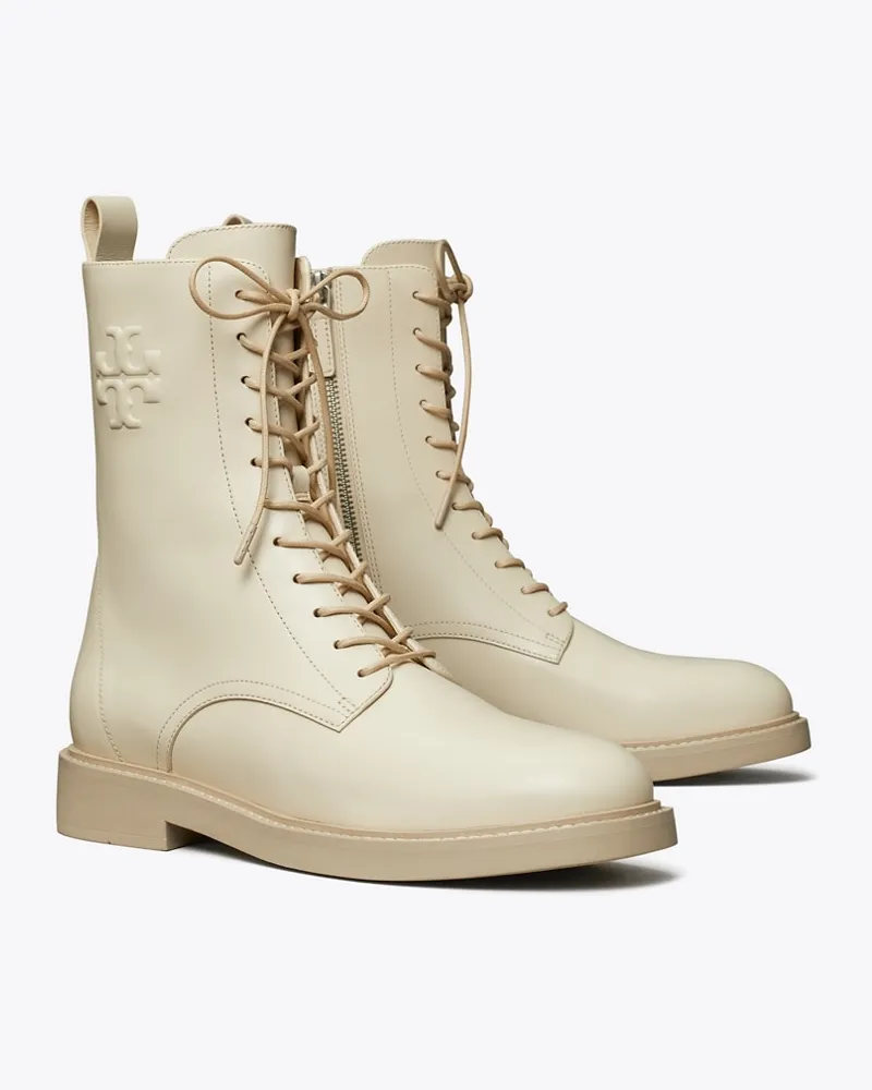 Tory Burch Damen Double T Combat Boot Light