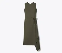 Damen Wickelkleid aus Twill