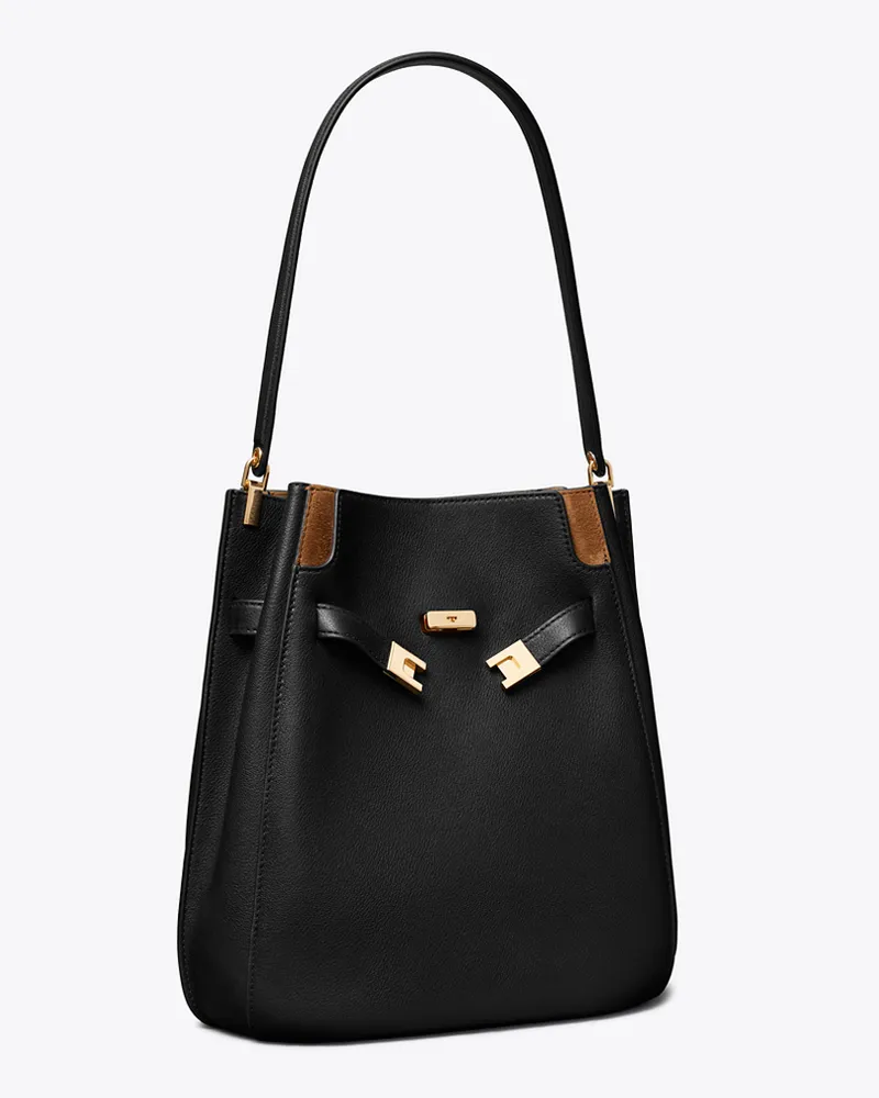 Tory Burch Lee Radziwill Beuteltasche Black