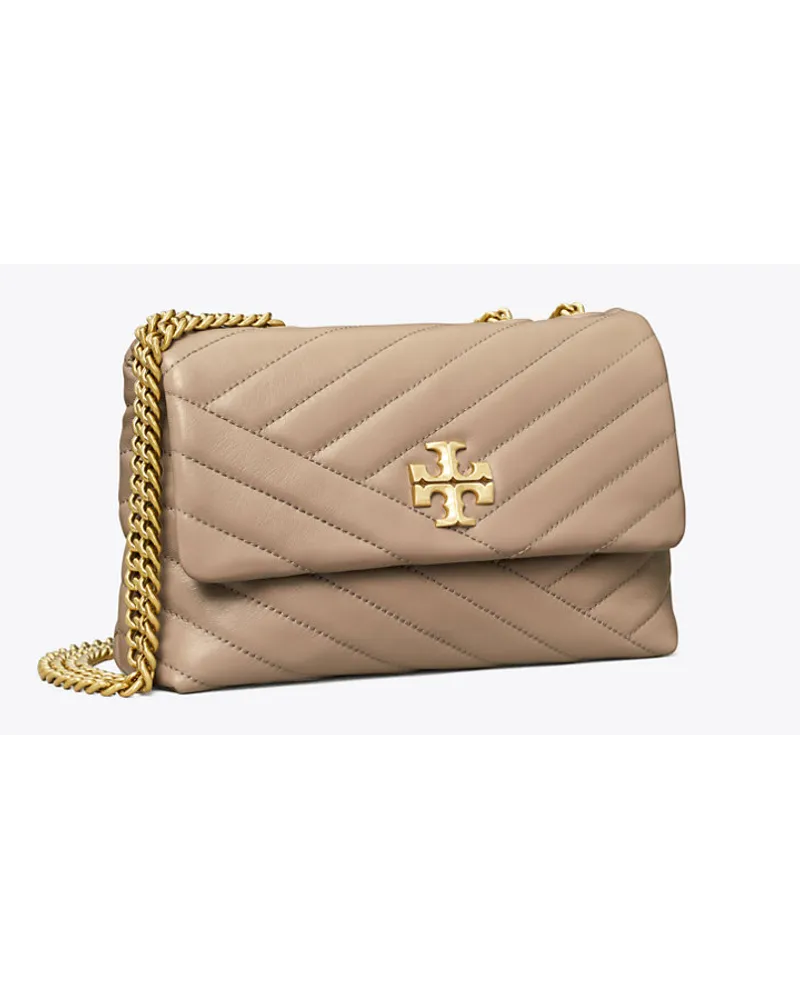 Tory Burch Small Kira Chevron Convertible Shoulder Bag Gray