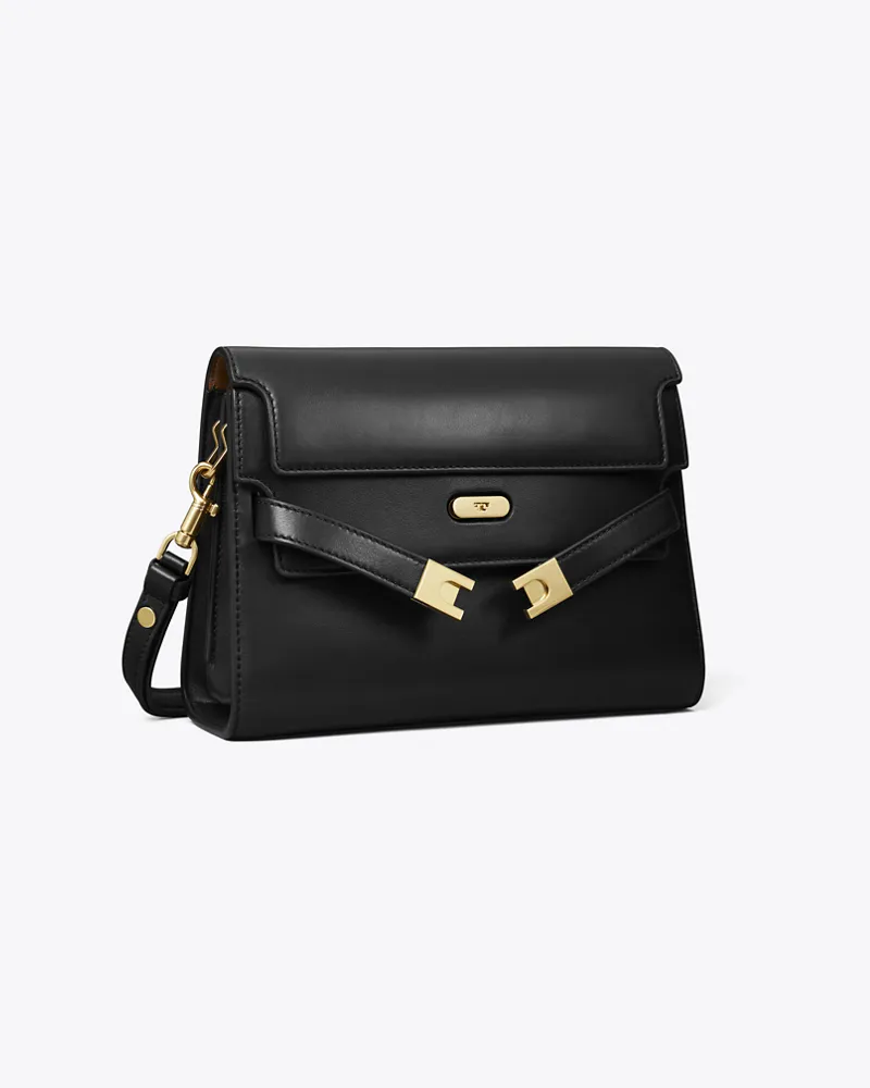 Tory Burch Damen Lee Radziwill Schultertasche Black